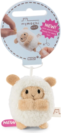 NICI myMochi Wools bárány plüss kulcstartó 5 cm