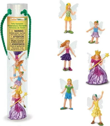 Safari Ltd. dizájner tubus mesebeli tündér figurákkal