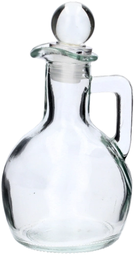 Üveg palack füllel 100 ml