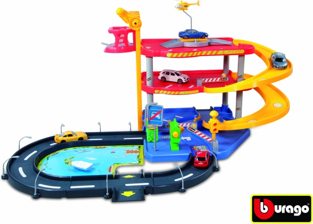 Bburago parkoló garázs