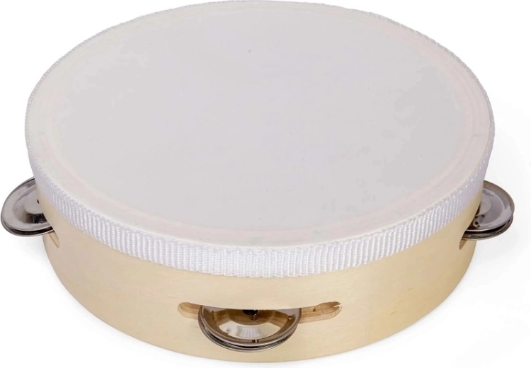 Bigjigs Toys fa tamburin – natúr