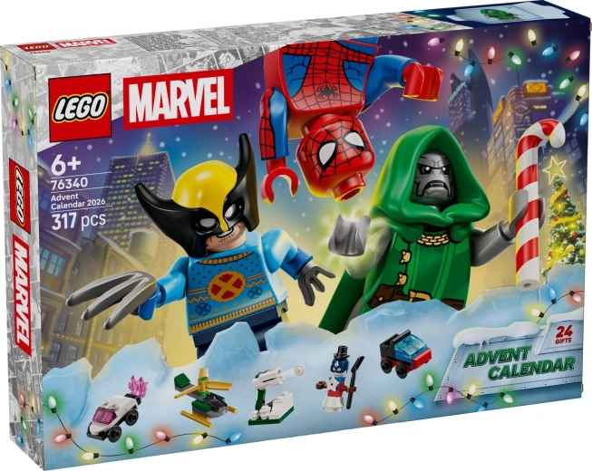 LEGO Marvel adventi naptár 2026