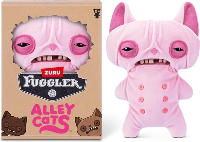 ZURU Fuggler Alley Cats plüssmacska Wrinkle McStinkles 23 cm