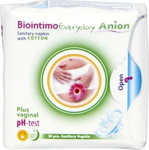 Biointimo Anion tisztasági betét mindennapi használatra 20 db