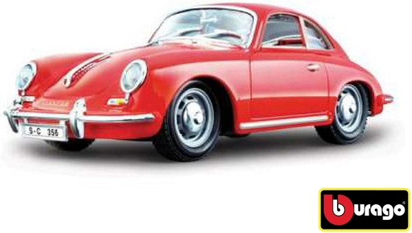 Bburago Porsche 356b coupe ivory 1:24 - 1 db