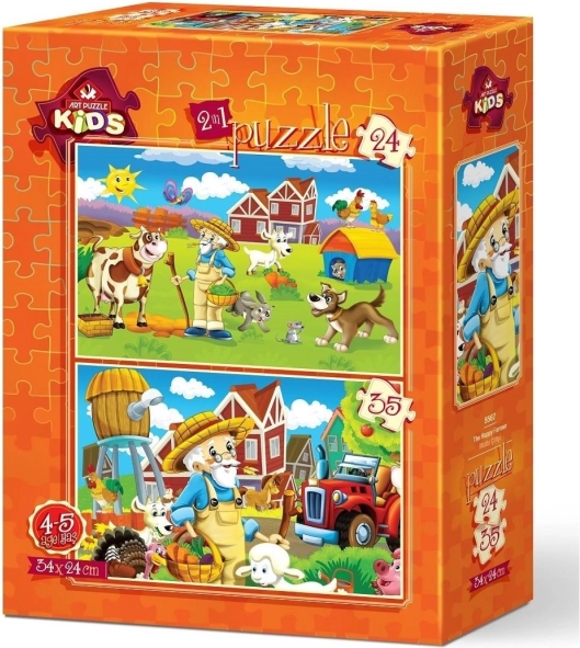 Puzzle Boldog gazda 24 + 35 darab