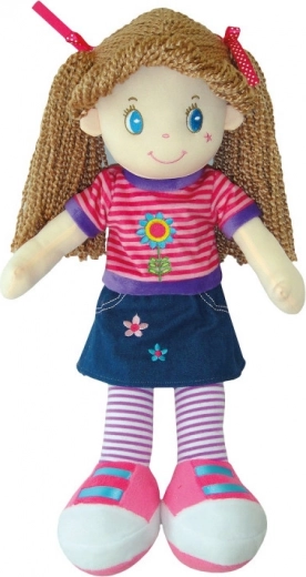 Textil baba gyermekeknek – puha textilbaba öleléshez és játékhoz