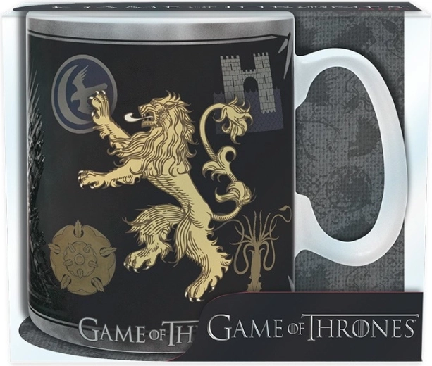 Game of Thrones jumbo bögre „Logos and Throne“