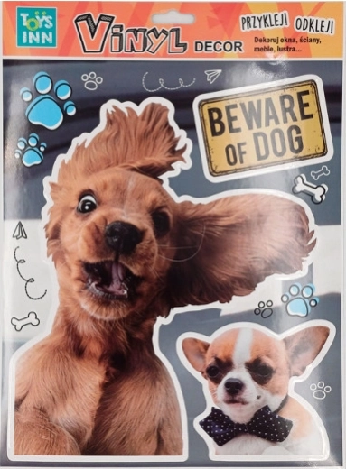 Vinil kutyás matricák