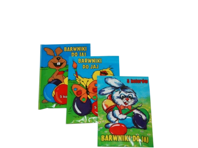 Chemikol húsvéti tojásfestékek – 5 élelmiszer-szín készlet