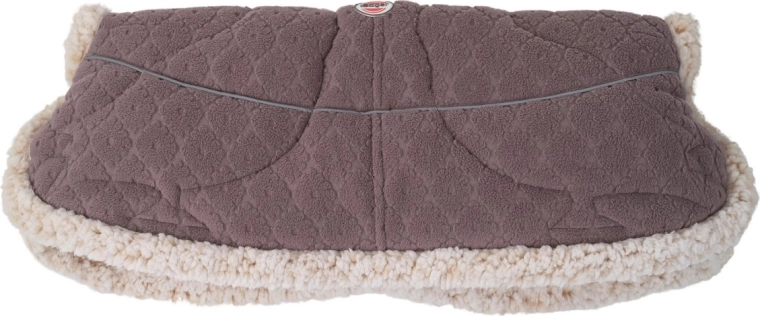 Lodger warmer folklore fleece mauve – babakocsi tolókarhuzat