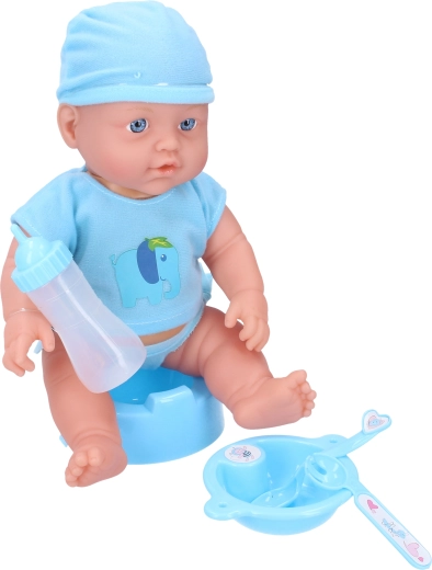 Pisilelő baba 31 cm