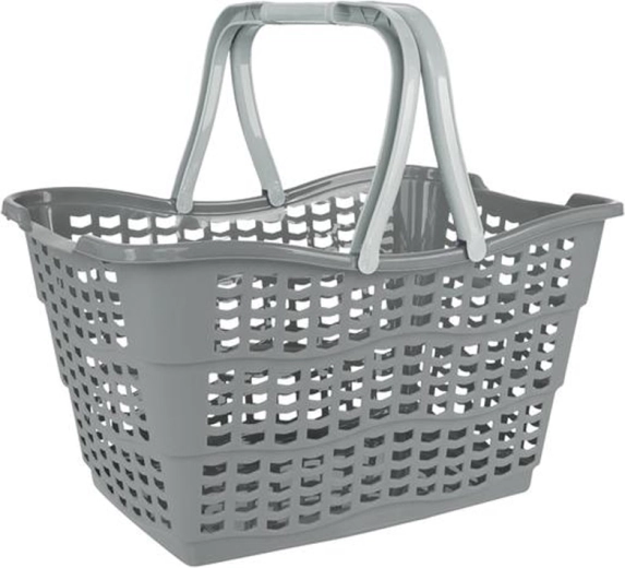Bevásárlókosár 15 l, skandináv szürke