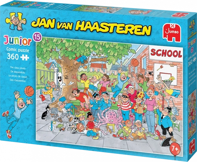 Jumbo puzzle Jan van Haasteren Junior: Osztálykép 360 darab
