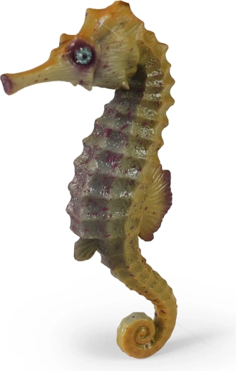 Gumiból készült tengeri csikóhal, 12 cm