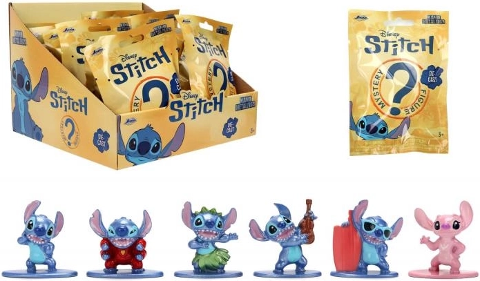 Stitch nano figura zacskóban – gyűjtői miniatűr (6 féle)