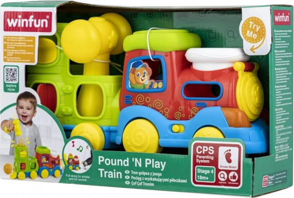 Interaktív játékvasút Winfun