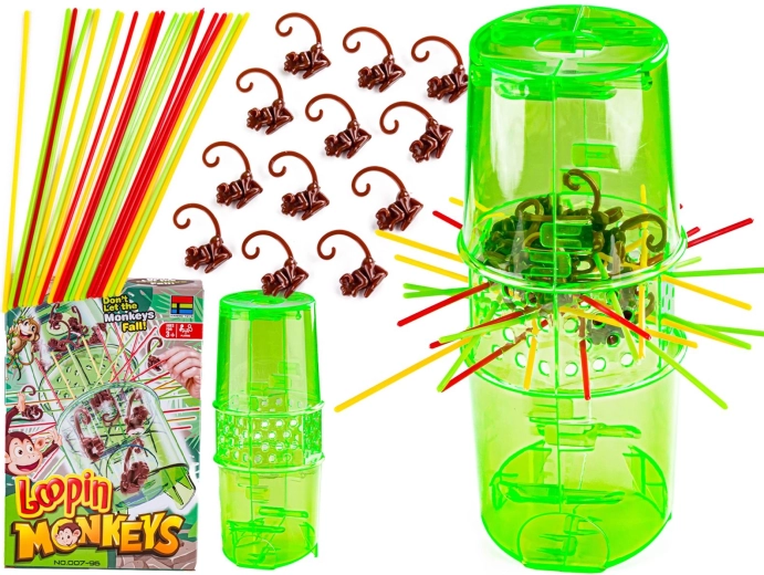 Loopin Monkeys leeső majmok – ügyességi játék