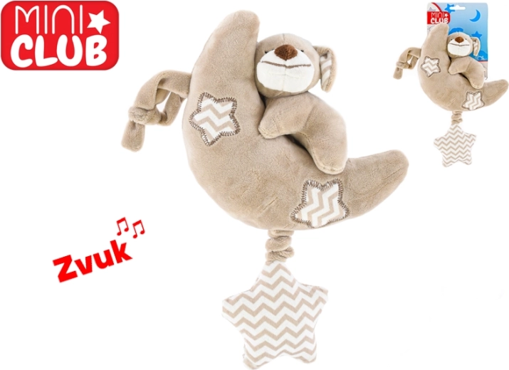 Mini Club holdacskával és kutyussal – plüssjáték dallammal