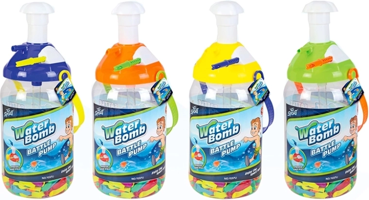 Vízibombák pumpával, 500 db