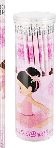 Balerina grafitceruza radírral – 1 db
