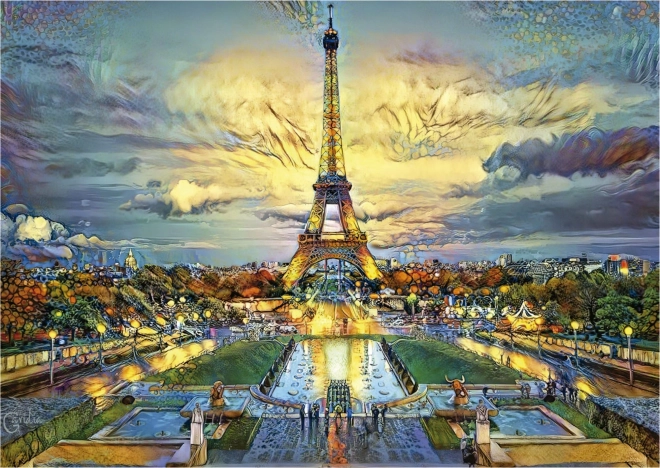 Educa puzzle Eiffel-torony 500 darab