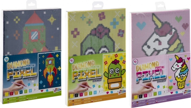 Gyémánt festés kereten Grafix Egyszarvú 15x20cm