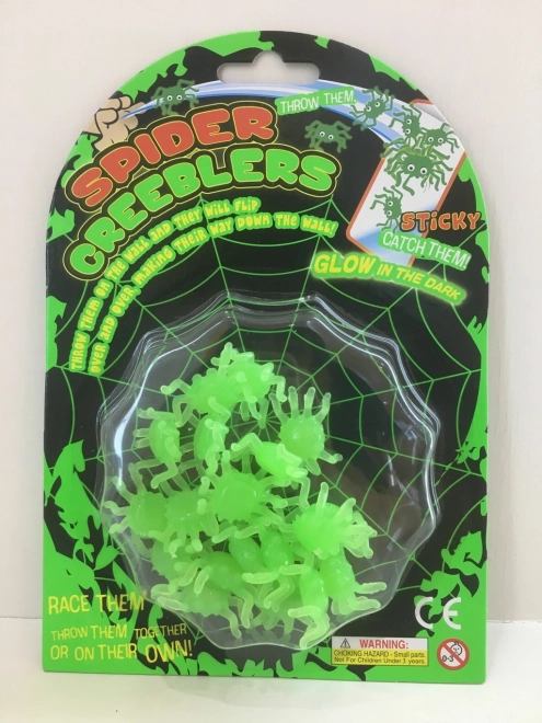 Világító pókok gyerekeknek