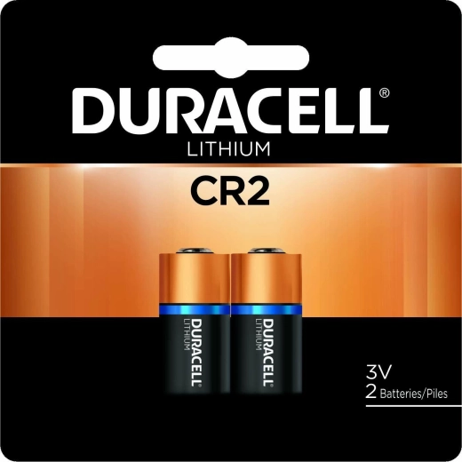 Lítium elem CR2 3 V – 2 db Duracell