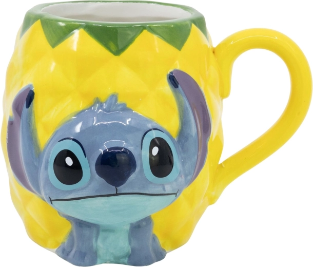 Disney Stitch 3D kerámia bögre ananász 414 ml