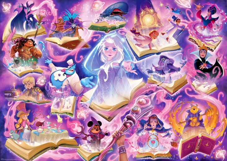 Ravensburger puzzle Disney Lorcana Glimmers of the Realm: Ametiszt 1000 darab