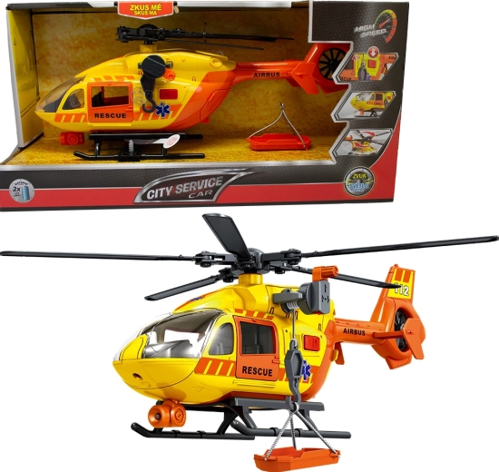 Mentőhelikopter 1:12 Sparkys