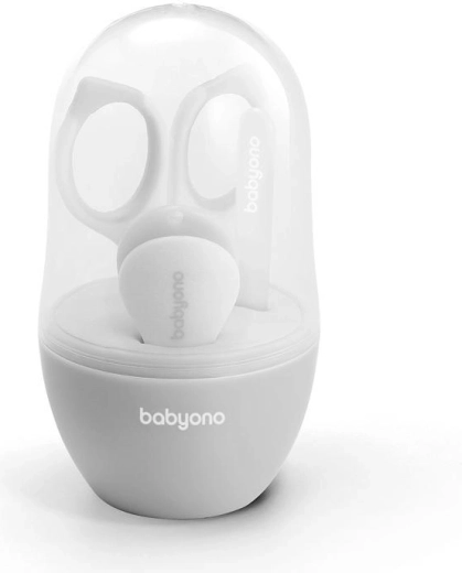 BabyOno manikűrkészlet gyerekeknek – szürke