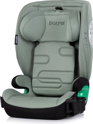Chipolino Patrol i-Size ISOFIX autósülés matcha (100–150 cm)