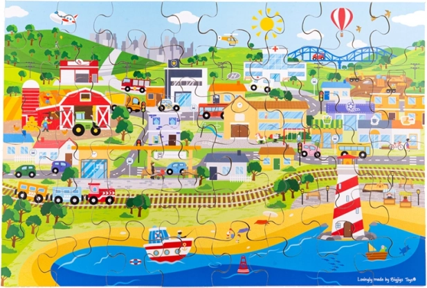 Padlópuzzle Város