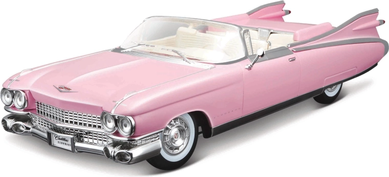 Maisto Cadillac Eldorado Biarritz 1959 rózsaszín autómodell 1:18