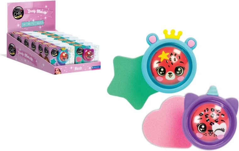 Crazy Chic krémes pirosító szivaccsal