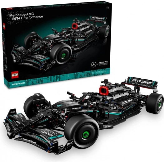 LEGO Technic MERCEDES‑AMG F1 W14 E Performance – versenyegyszemélyes autó 1:8