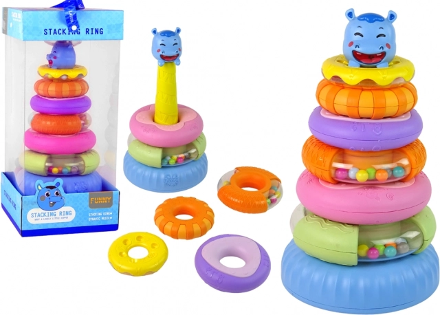 Oktatási piramis Színes gyűrűk