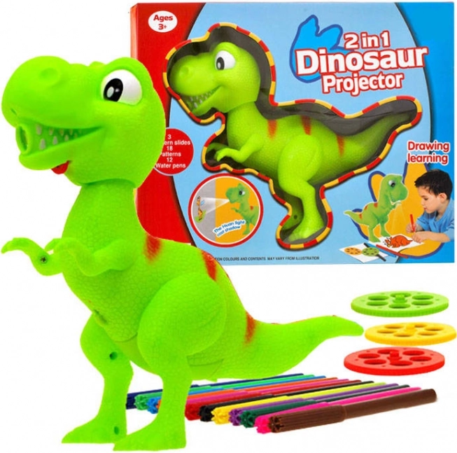 Dinoszaurusz T-rex projektor