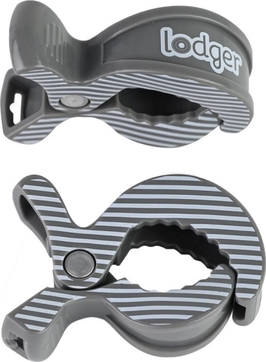 Lodger swaddle csipesz carbon stripe - 2 csomag