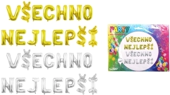 Minden jót feliratos felfújható lufi