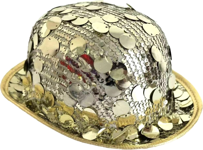 Flitteres keménykalap