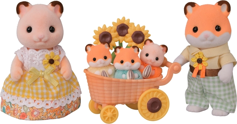 Sylvanian Families hörcsög család