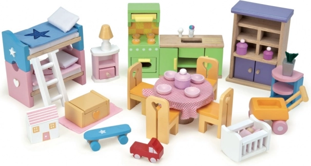 Le Toy Van babaház bútor kezdőkészlet