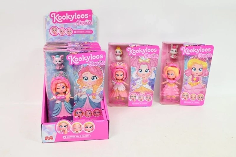 KookyLoos hercegnő – baba kis kedvenccel és kiegészítőkkel