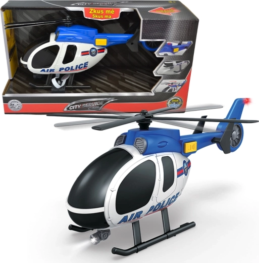 Rendőrségi helikopter 1:14 fénnyel és hanggal