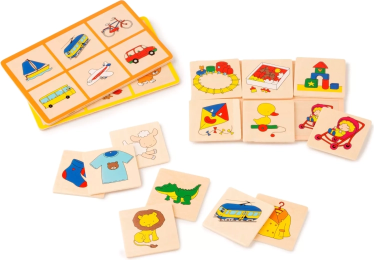 Toys for life bingo szókincsjáték