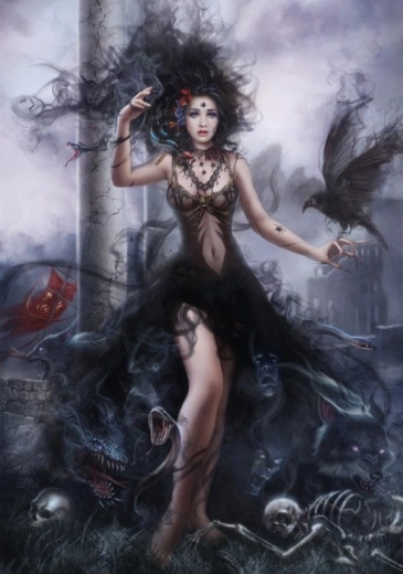 Grafika árnyék puzzle - 1000 darab