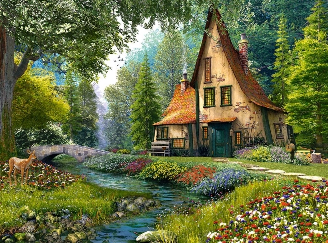 Toadstool Cottage 2000 darabos puzzle